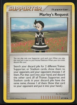 Pokémon Marley's Request #87/100 Stormfront Lightly played - Image 1 of 2