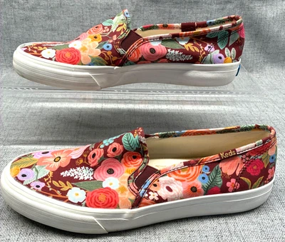 KEDS X Rifle Paper Co Shoes Sneakers Floral  Multicolor Womens Size 7.5 - Image 1 of 4