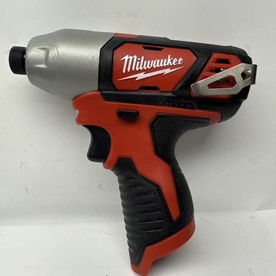 Milwaukee  2462-20 Hex Impact Driver 12V  Li-Ion 1/4" Cordless 🔥NEW🔥 - Image 1 of 4