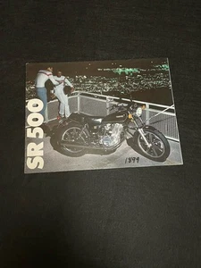 Yamaha SR500 1980’s Motorcycle Sales Brochure A4 Size Early Australian # - Foto 1 di 4