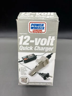 Fisher Price Power Wheels 12V Quick Charger OEM NIB - Image 1 of 4