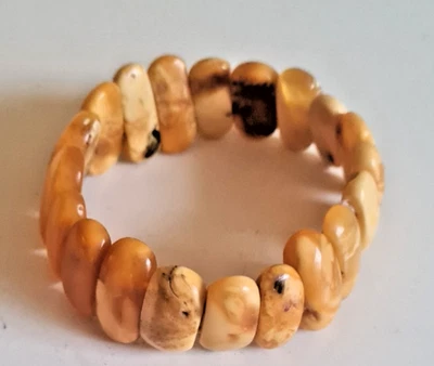 Bernstein Vintage Armband Butter Scotch - Bild 1 von 4