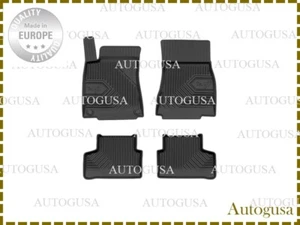 NEW LHD BLACK RUBBER FLOOR MATS LINERS FOR MERCEDES BENZ W247 2019- B-CLASS - Picture 1 of 4