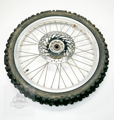 Honda CR250R CR 250R 1996 OEM rueda delantera cubo llanta Foto 1 de 4