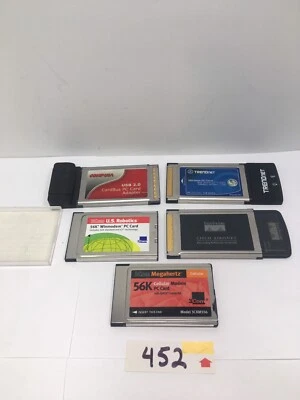 Cisco Systems, TrendNet, 3COM U.S Robotics, 3COM Megaherts, COMPUSA  5 Crads - Image 1 of 4