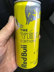 Japón Red Bull lata Tropical amarillo 2018 vacío sellado superior raro edición limitada - Imagen 1 de 6