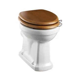 Burlington Low or High Level Toilet Pan Only, Traditional Style, P2 - Picture 1 of 3