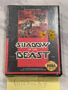 Shadow of the Beast (Sega Genesis) NEW SEALED, SUPER RARE EA "THIN" CLAMSHELL! - Picture 1 of 6