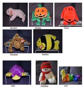 YOU PICK FROM 8 RETIRED TY BEANIE BUDDIES COLLECTION SOFT PLUSH CUTE & CUDDLY - Picture 1 of 56