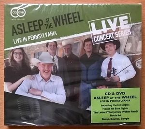 ASLEEP AT THE WHEEL Live In Pennsylvania CD + DVD *Sealed* w/ Hype Sticker - Picture 1 of 2