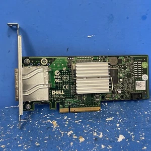Dell H200E 6Gb/s SAS PCI-E 2.0 x8 HBA SAS 2 Port 012DNW Host Bus Adapter - Picture 1 of 4
