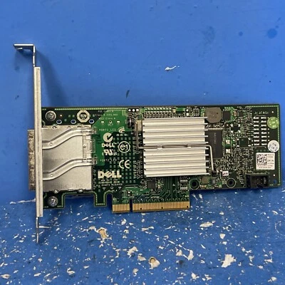 Dell H200E 6Gb/s SAS PCI-E 2.0 x8 HBA SAS 2 Port 012DNW Host Bus Adapter - Image 1 of 4