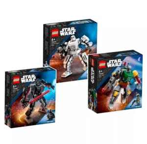 LEGO Star Wars Mech 75368 75369 75370 Darth Vadar Boba Fett Stormtrooper 3 Set - Picture 1 of 7