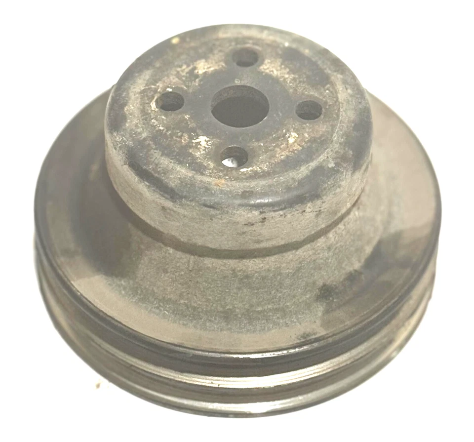 GMC K2500 350 TBI V8 1995 bomba de agua delantera doble correa polea OEM Foto 1 de 4