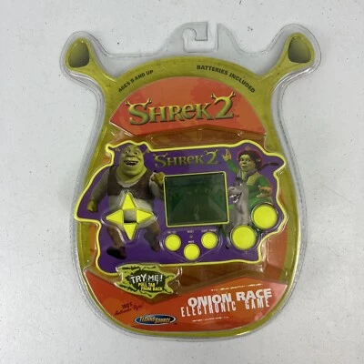 Juego eléctrico Shrek 2 Onion Race 2004 - en caja - como nuevo Foto 1 de 3