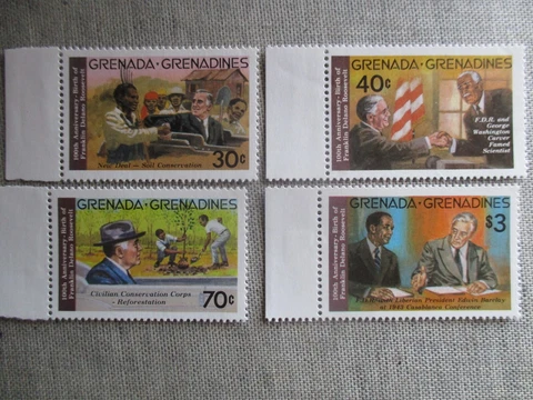Grenada Grenadines, Scott#499-502, MNH Cover
