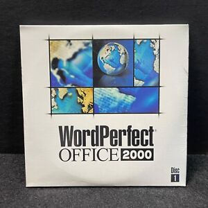 WordPerfect Office 2000 Word Processing Software CD