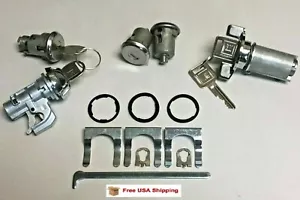 Fits 1969-1973 Nova Complete Lock Set With GM Keys FREE SHIPPING - Picture 1 of 1