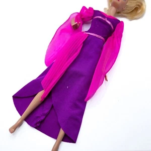 Barbie E Il Castello Diamante Fedra Bambola Vestito Viola Adatto Modello Musa Leggi - Foto 1 di 5