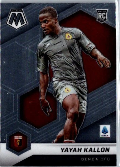 2021-22 Panini Mosaic Serie A #96 Yayah Kallon RC - Image 1 of 2