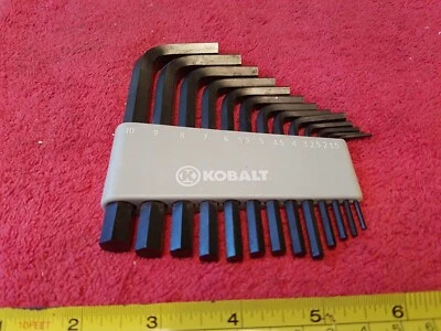 KOBALT METRIC ALLEN HEX WRENCH SET 12 PC - Image 1 of 4
