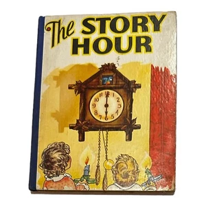 The Story Hour: Illustrated - Saalfield Publishing - 1941 - WWII Era Kid's Book - Picture 1 of 15