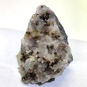 341g Cuarzo Natural con Cristal de Pirita Áspero Original Mineral Espécimen #FL77-USA - Imagen 1 de 5