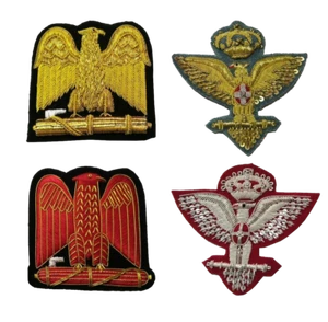 Italion bullion badges set of 4 pieces - Picture 1 of 2