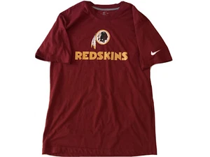 Autentica maglia manica corta Nike NFL Team Apparel Washington Redskins marrone - Foto 1 di 4
