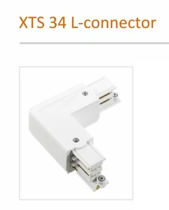 XTS 34 L-3LI CONNECTOR RCS750 CCPI INTERNAL CORNER COUPLER WH Nordic Aluminium - Imagen 1 de 2