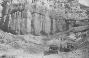 Red Rock Canyon - California REO Model - G Wagon Vintage Anfang 1920er Foto Negativ - Bild 1 von 1
