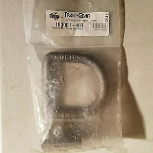 Trailer D-Ring Weld-On 5/8" Trail Gear 183001-KIT Heavy Duty NIP - Swanky Barn - Foto 1 di 11