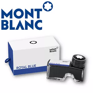 MontBlanc Tintenfass Tinte Royal Blue Blau 60 ml - Bild 1 von 3