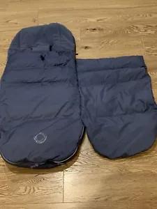 Bugaboo Hochleistungs Fußsack Cosytoes DUNKELGRAU grau 2 abnehmbare Bezüge - Bild 1 von 9