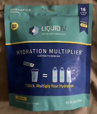 Liquid I.V. Hydration Multiplier Electrolyte Drink Mix - 16 Sticks / Lemon Lime