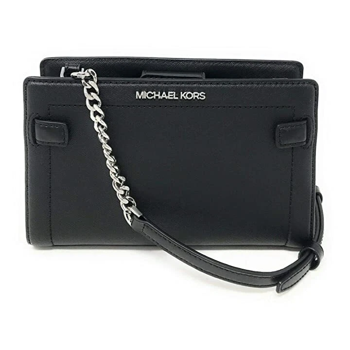 Michael Kors Rayne Small Crossbody Classic Silver Chain 35s0su9c1l