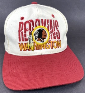 Vintage WASHINGTON REDSKINS Starburst TEAM NFL AJD SnapBack Mütze/Cap - Bild 1 von 14