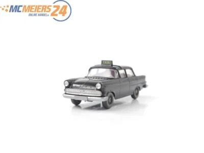 Wiking H0 347/1B Modellauto Taxi Opel Kapitän P2 schwarz gelbgrün 1:87 E73 - Bild 1 von 4