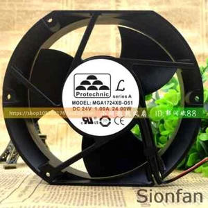 For MGA1724XB-O51 Taiwan Yongli 24V 1.0A 17251 17CM Cooling Fan - Afbeelding 1 van 1