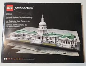 Lego Architecture 21030 United States Capitol Building Instruction Manual Book