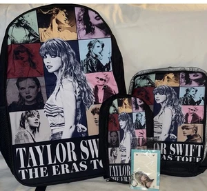Combinaison sac à dos, lunch bag et petite trousse à crayons Taylor Swift "The Eras Tour". - Photo 1/5
