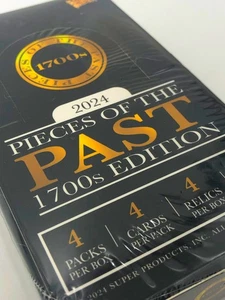 Pieces of the Past (1700s Edition Hobby Box) Garanzia Relic Card! - Foto 1 di 7