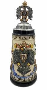 Bierkrug Zinn Deutschland Adler Seidel 0,5 Liter Bierseidel ZO 1786-9013 NEU - Bild 1 von 1
