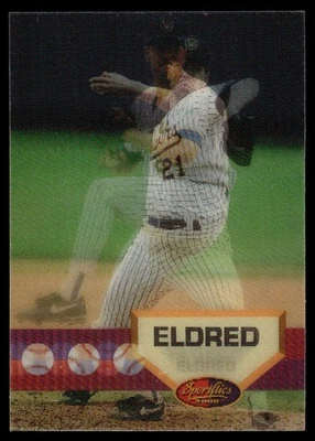 1994 Sportflics 2000 Cal Eldred Milwaukee Brewers #107 - Image 1 of 2