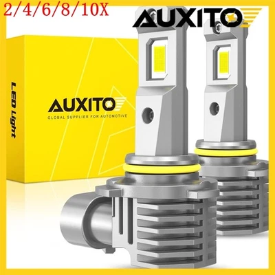 AUXITO H10 9140 9145 White 3000K LED Fog Lights Driving Bulbs Lamp DRL 2/4X - Image 1 of 4