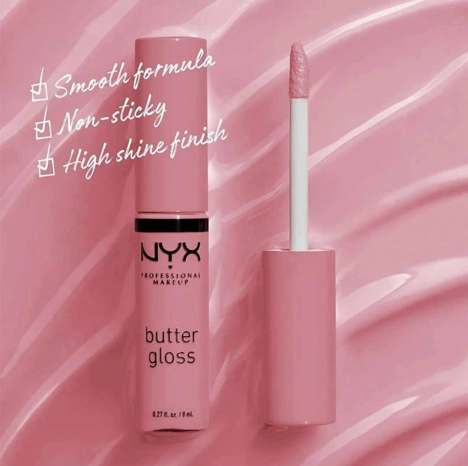 NYX Butter Gloss Lipgloss BLG15 - Angel Food Cake