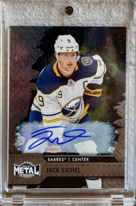 2020-2021 SKYBOX METAL UNIVERSE SILVER AUTO JACK EICHEL #9 AUTO—MAKE OFFERS!! - Picture 1 of 3