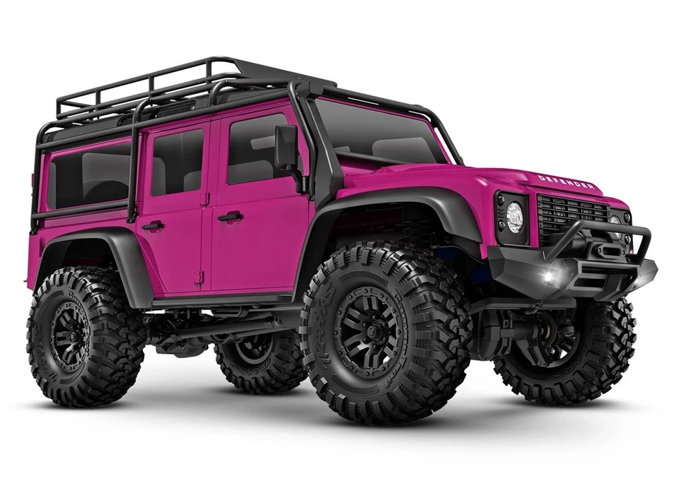 1:18 / Traxxas 97054-1-Pink, Traxxas Land Rover Defender Crawler Pink RTR - Bild 1 von 4