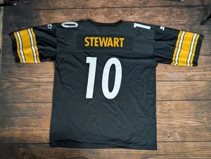 Camiseta Pittsburgh Steelers 52 XL Kordell Stewart Starter Vintage Negra 1995 - Imagen 1 de 11