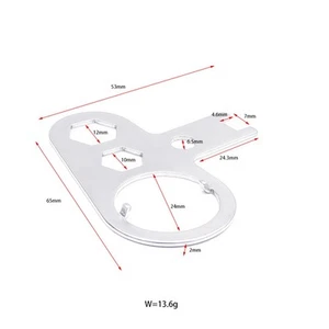 Premium Edelstahl Tauchen Inflator Ventil Service Werkzeug Tragbares Design - Bild 1 von 6